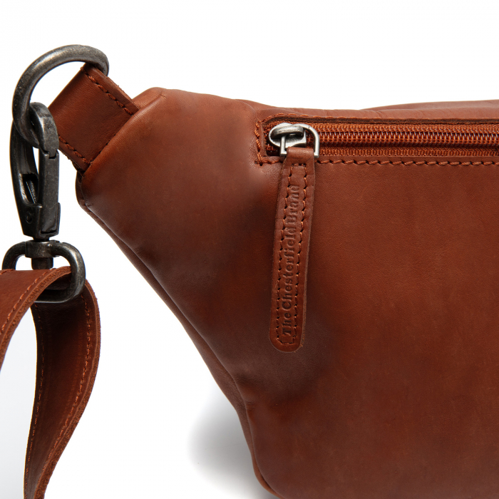 Borseta (marsupiu) de brau si umar  The Chesterfield Brand, din piele, model Kruger, Maro coniac [6]