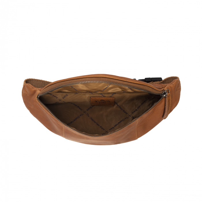 Borseta (marsupiu) de brau The Chesterfield Brand, din piele, model Eden, Maro coniac [4]