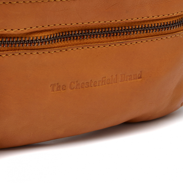 Borseta (marsupiu) de brau The Chesterfield Brand, din piele naturala, Severo, Galben ocru [2]