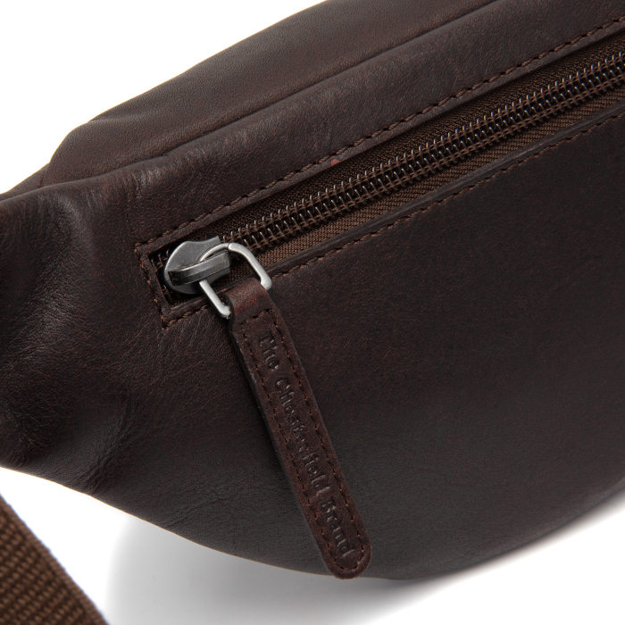 Borseta (marsupiu) de brau, The Chesterfield Brand, din piele naturala, Brana, Maro inchis [4]