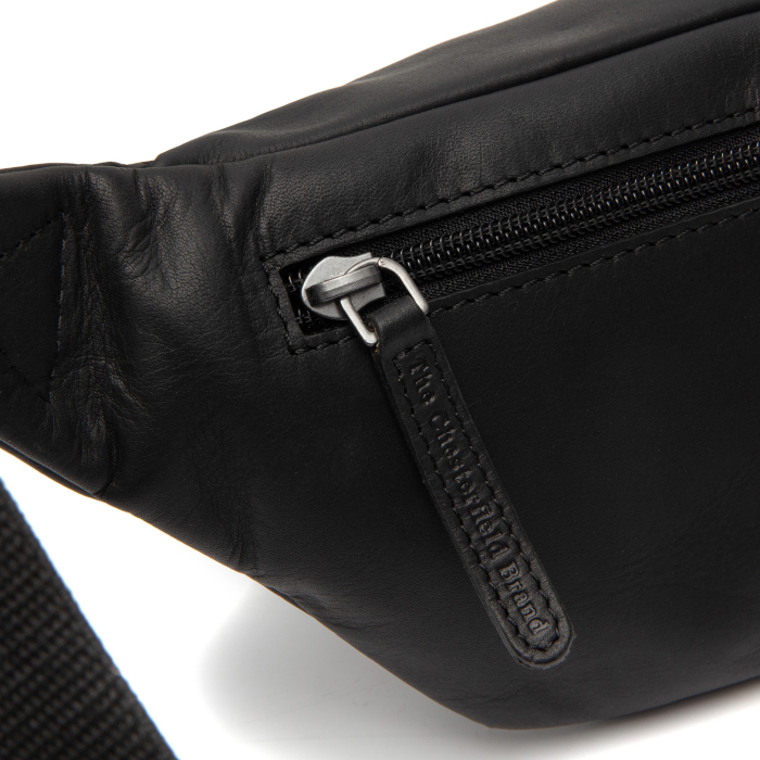 Borseta (marsupiu) de brau, The Chesterfield Brand, din piele naturala, Brana, Negru [4]