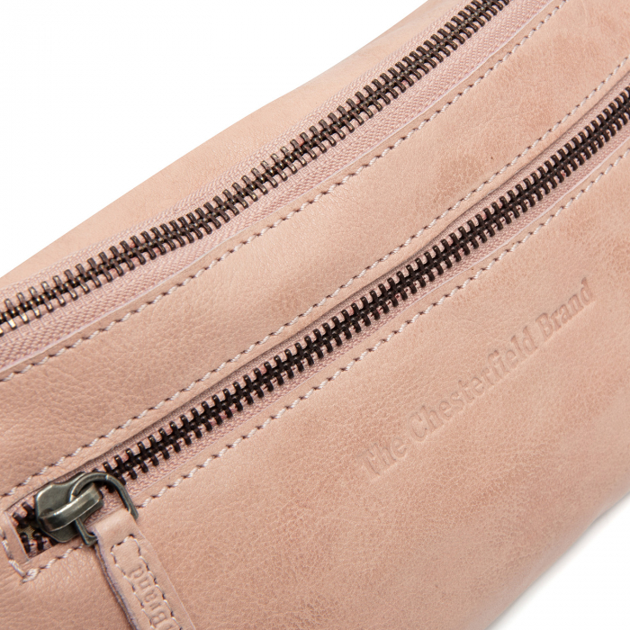 Borseta (marsupiu) de brau The Chesterfield Brand, din piele naturala, Severo, Roz pudra [4]