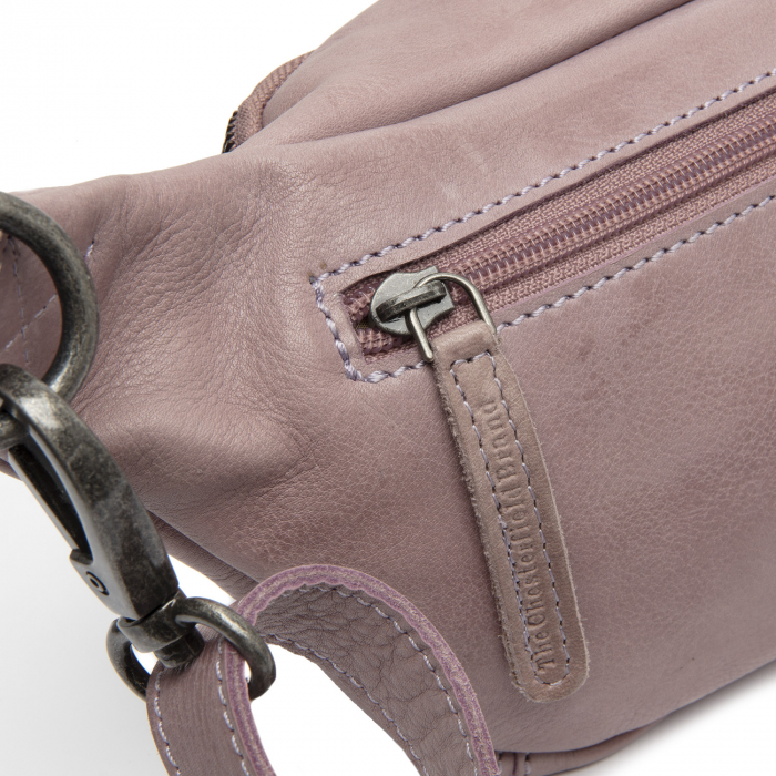 Borseta (marsupiu) de brau The Chesterfield Brand, din piele naturala, Severo, Lavender liliac [4]