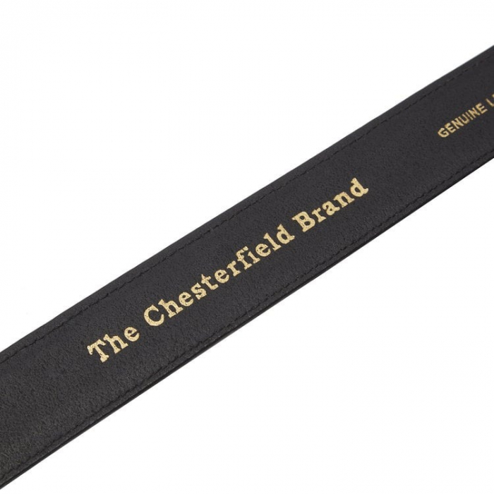 Curea din piele naturala, The Chesterfield Brand, Elliot, Negru [2]