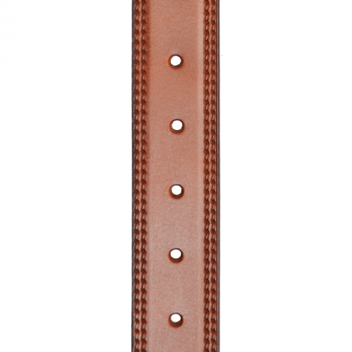 Curea pentru blugi din piele naturala, The Chesterfield Brand, Manovo, Maro coniac [4]