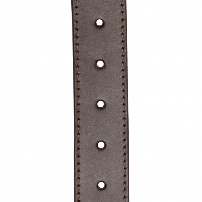 Curea pentru blugi din piele naturala, The Chesterfield Brand, Tanaro, Maro inchis [4]