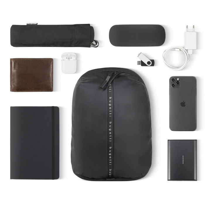 Geanta barbati crossbody bugatti, seria Blanc, Negru [5]