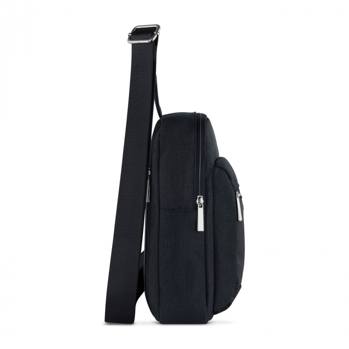 Geanta barbati crossbody, bugatti, seria Sera, Gri antracit [3]