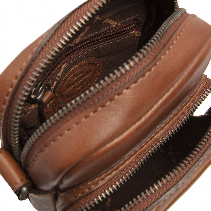 Geanta barbati din piele naturala, The Chesterfield Brand, Toulouse, Maro coniac [4]