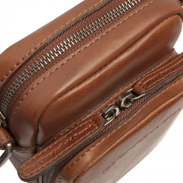 Geanta barbati din piele naturala, The Chesterfield Brand, Toulouse, Maro coniac [2]