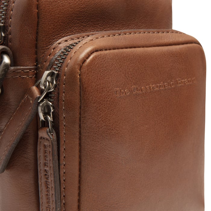 Geanta barbati din piele naturala, The Chesterfield Brand, Toulouse, Maro coniac [3]