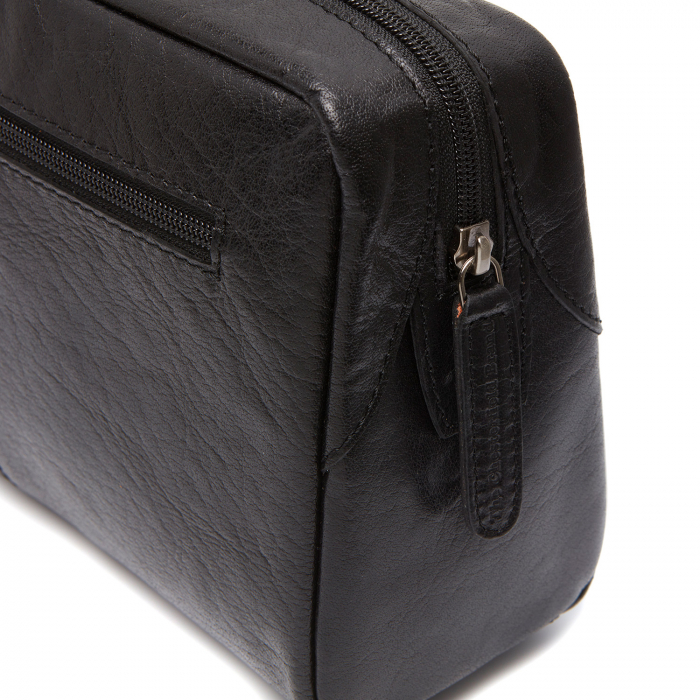 Geanta cosmetice, The Chesterfield Brand, piele naturala, Marina, Negru [5]
