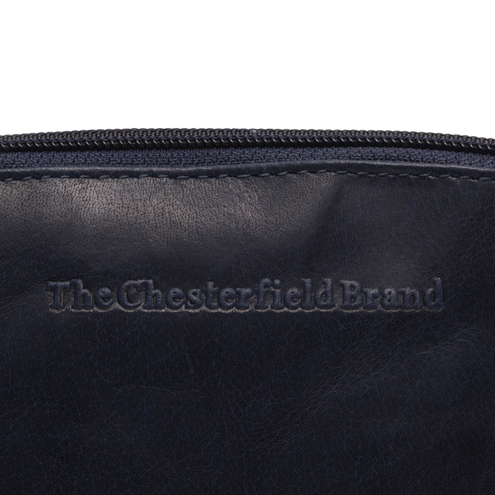 Geanta cosmetice, The Chesterfield Brand, piele naturala, Torino, Bleumarin [4]
