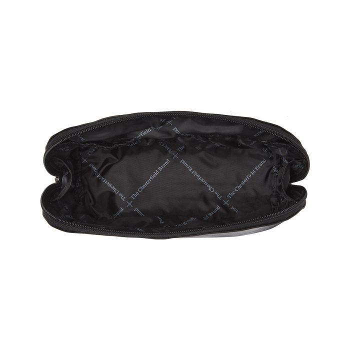 Geanta cosmetice, The Chesterfield Brand, piele naturala, Torino, Negru [2]