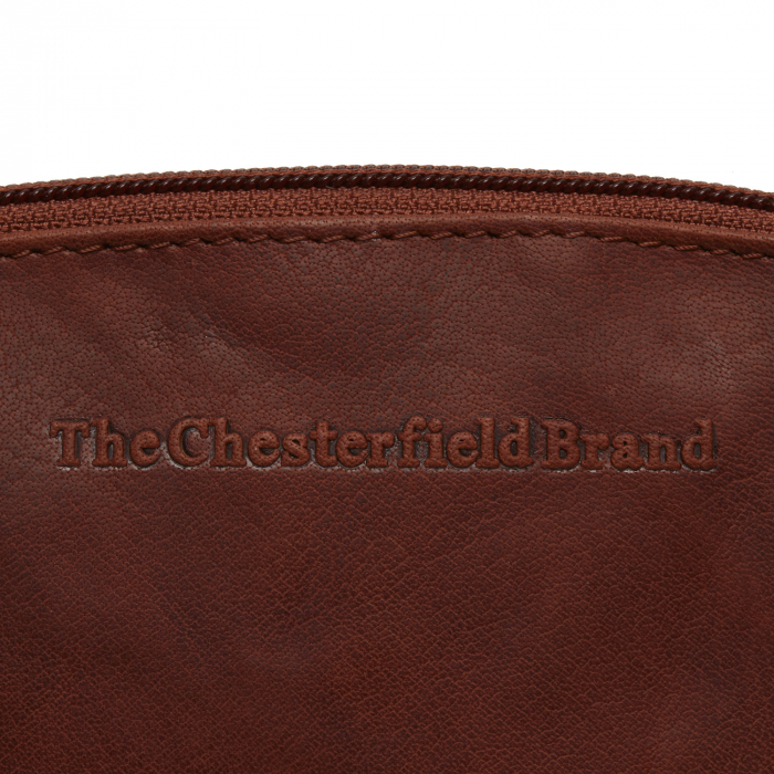 Geanta cosmetice, The Chesterfield Brand, piele naturala, Torino, Maro coniac [4]