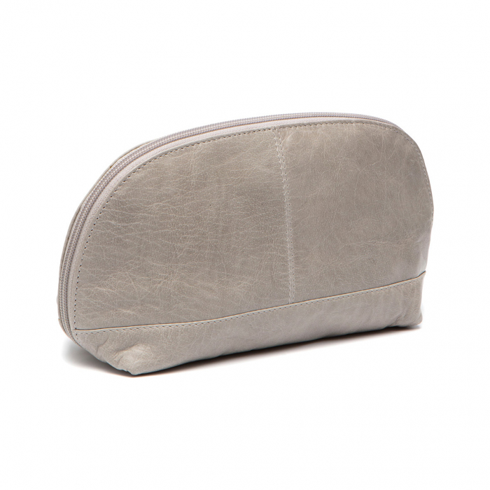 Geanta cosmetice, The Chesterfield Brand, piele naturala, Torino, Gri deschis [5]
