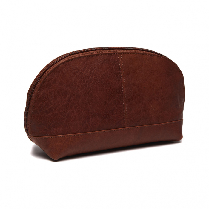 Geanta cosmetice, The Chesterfield Brand, piele naturala, Torino, Maro coniac [6]