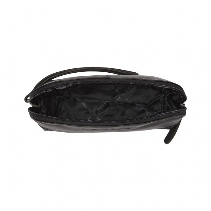 Geanta cosmetice, The Chesterfield Brand, piele naturala, Venezia, Negru [5]