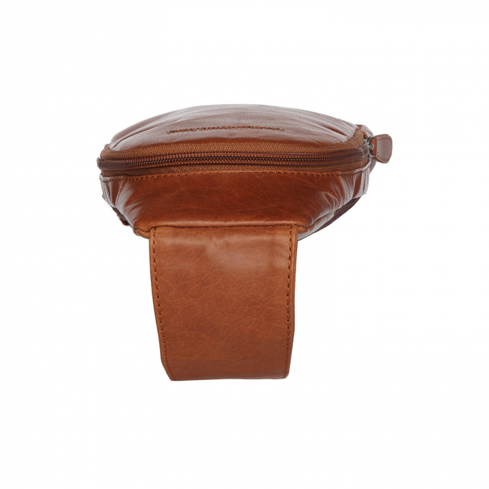 Geanta crossbody din piele naturala, The Chesterfield Brand, Bari, Maro coniac [5]