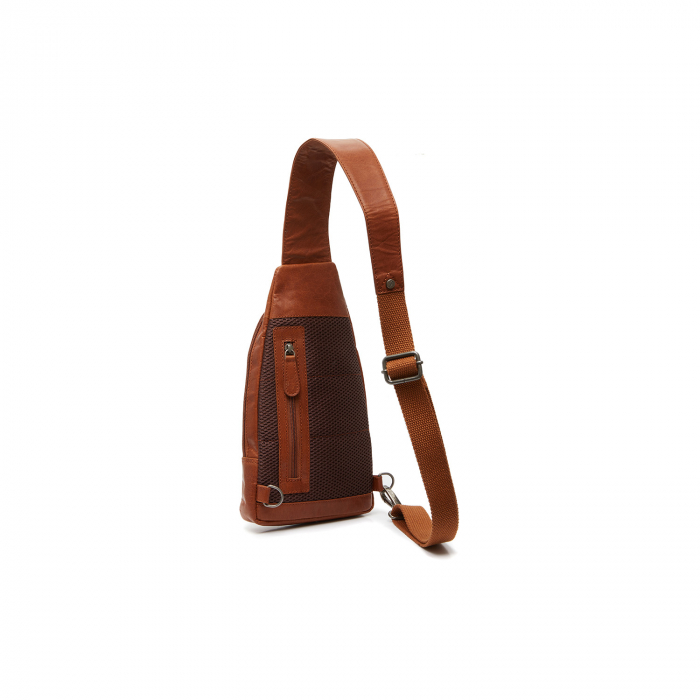 Geanta crossbody din piele naturala, The Chesterfield Brand, Bari, Maro coniac [3]