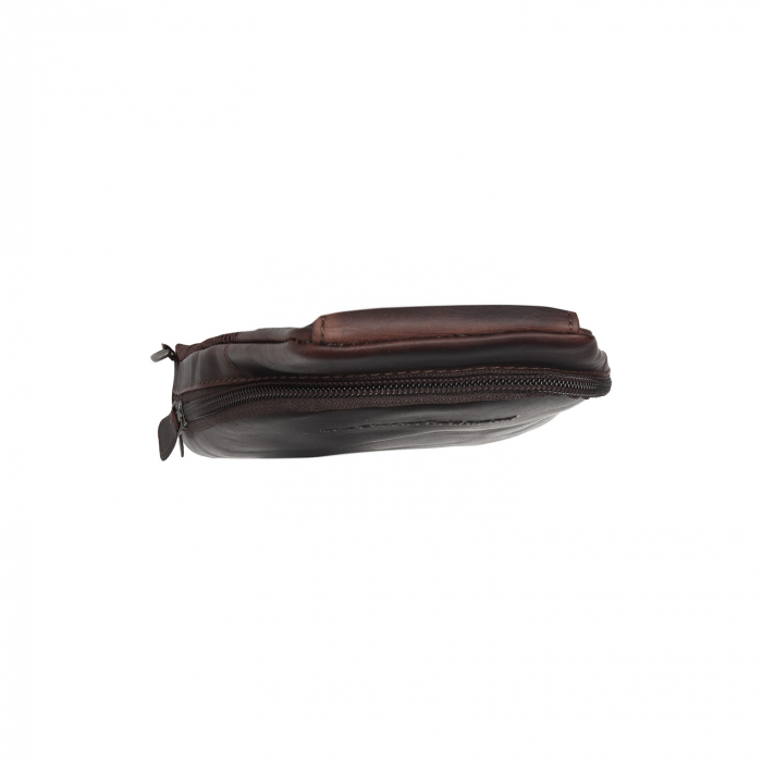 Geanta crossbody, din piele naturala, The Chesterfield Brand, Bowey, Maro inchis [4]