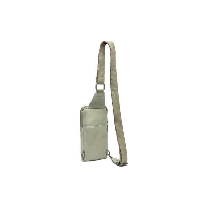 Geanta crossbody din piele naturala, The Chesterfield Brand, Cambridge, Verde marin [6]
