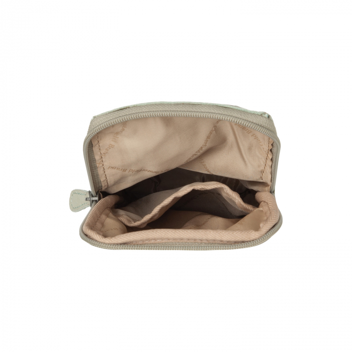 Geanta crossbody din piele naturala, The Chesterfield Brand, Cambridge, Verde marin [3]