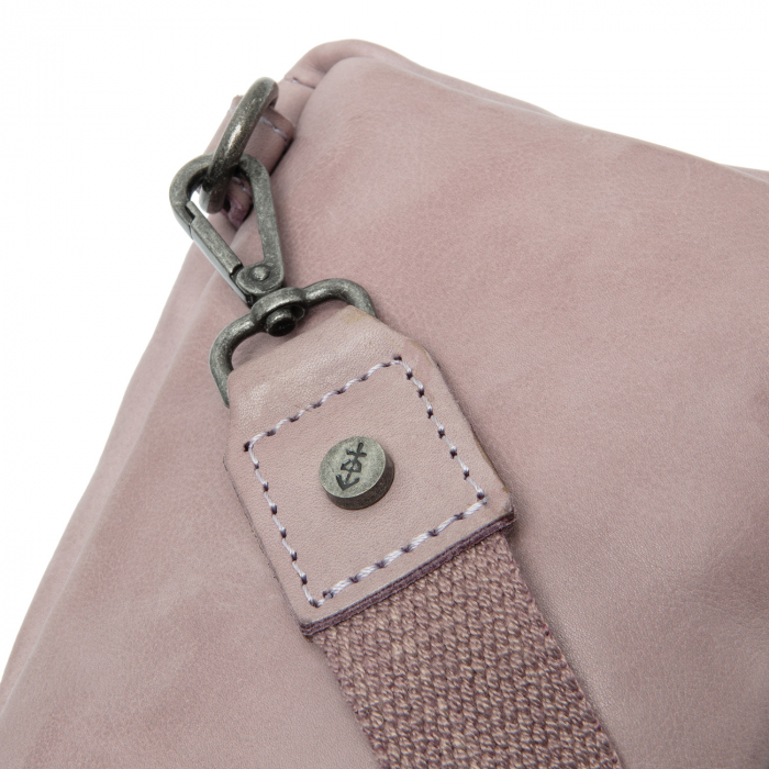 Geanta crossbody din piele naturala, The Chesterfield Brand, Cambridge, Lavender Liliac [4]