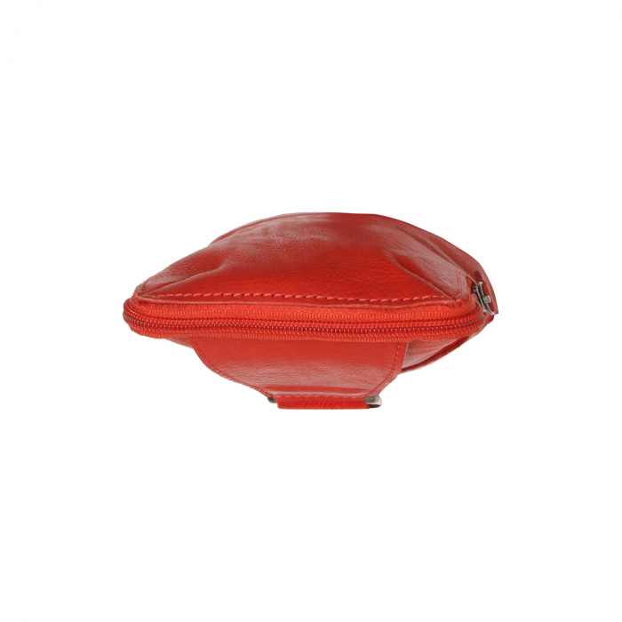 Geanta crossbody din piele naturala, The Chesterfield Brand, Cambridge, Rosu [4]