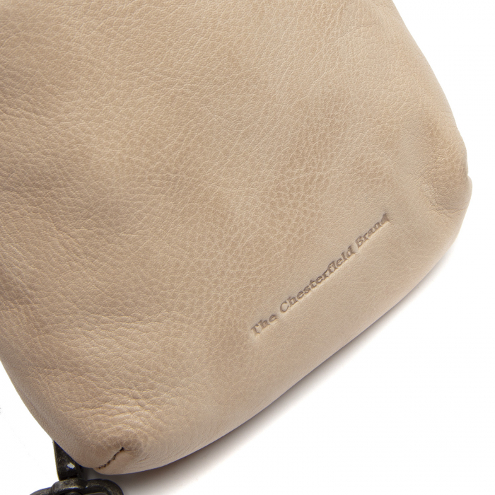 Geanta crossbody din piele naturala, The Chesterfield Brand, Cambridge, Bej [5]