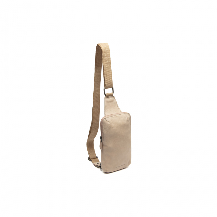 Geanta crossbody din piele naturala, The Chesterfield Brand, Cambridge, Bej [1]