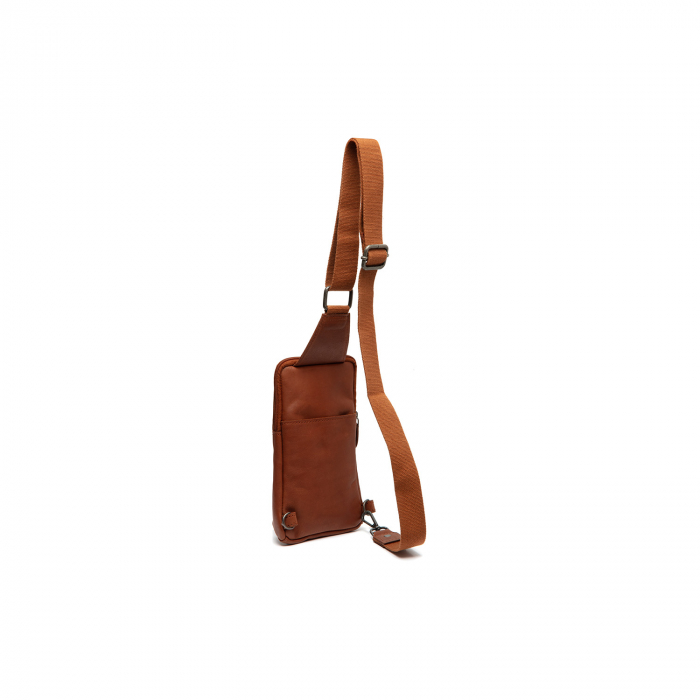 Geanta crossbody din piele naturala, The Chesterfield Brand, Cambridge, Maro coniac [9]