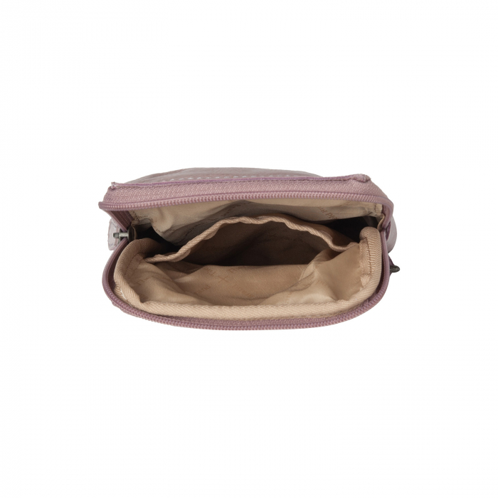 Geanta crossbody din piele naturala, The Chesterfield Brand, Cambridge, Lavender Liliac [3]