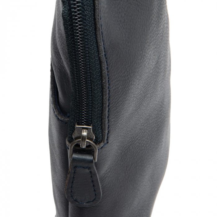 Geanta crossbody din piele naturala, The Chesterfield Brand, Cambridge, Bleumarin [3]