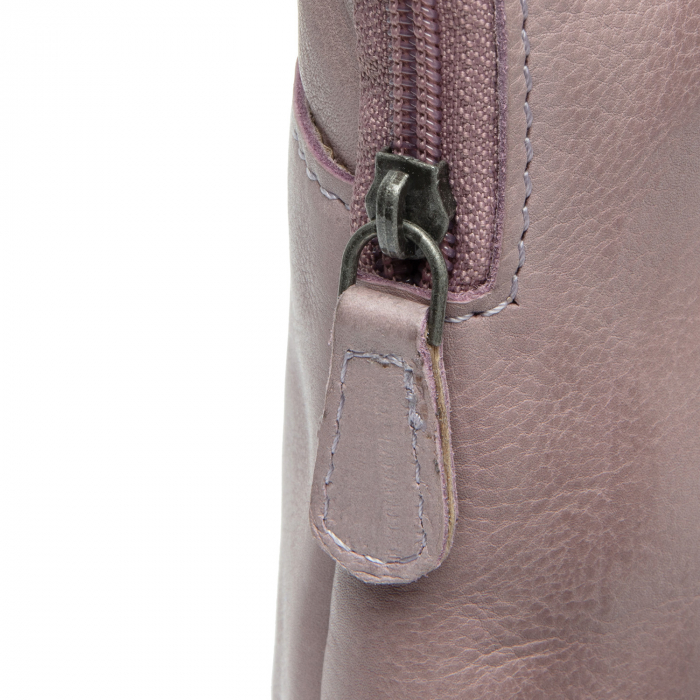 Geanta crossbody din piele naturala, The Chesterfield Brand, Cambridge, Lavender Liliac [5]