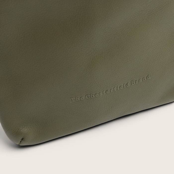Geanta crossbody din piele naturala, The Chesterfield Brand, Isley, Verde olive [5]