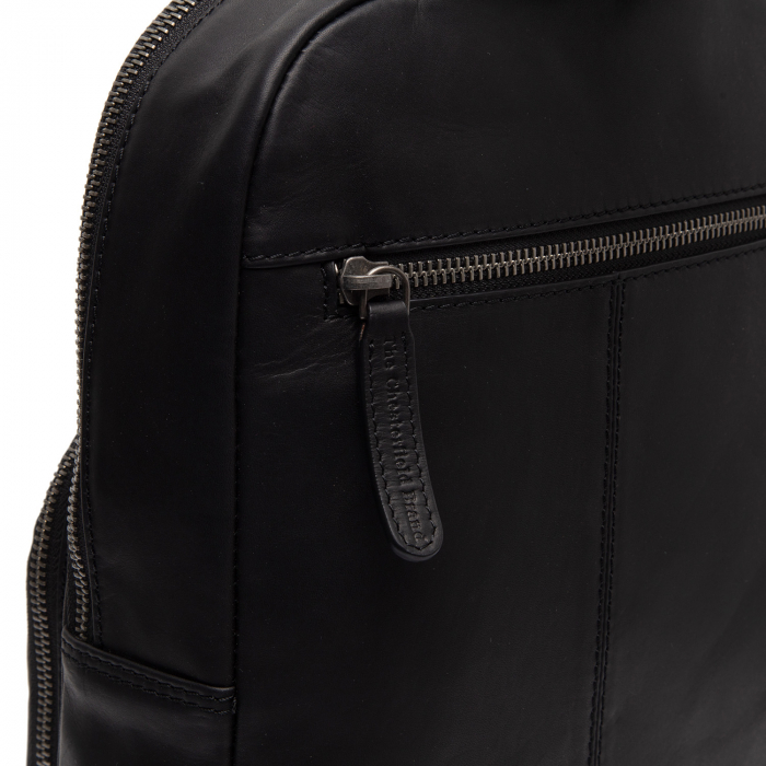 Geanta crossbody din piele naturala, The Chesterfield Brand, Peru Negru [3]