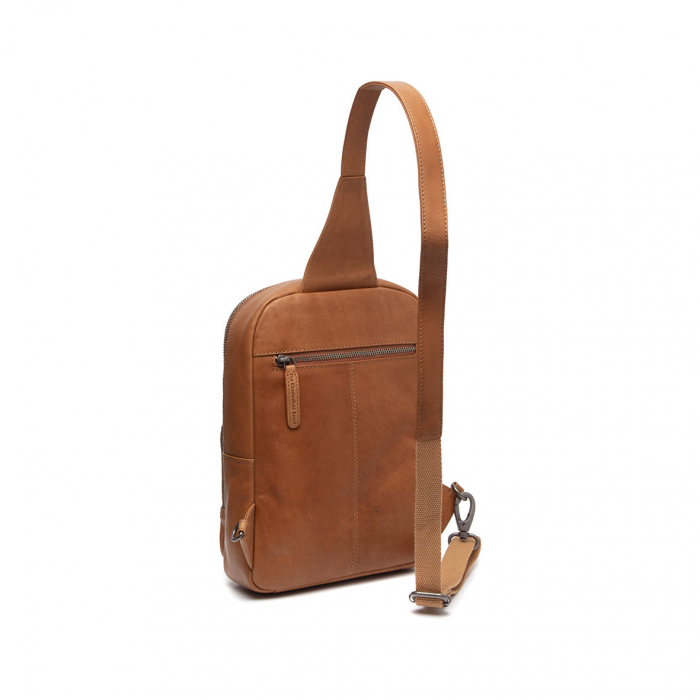 Geanta crossbody din piele naturala, The Chesterfield Brand, Peru Maro coniac [5]