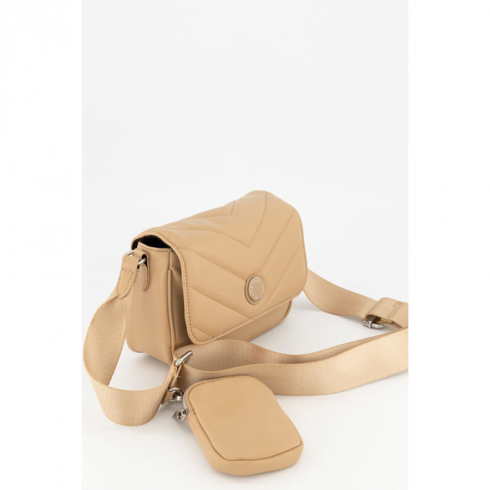 Geanta crossbody, Kendall + Kylie, cu etui detasabil Johanna, Bej [2]