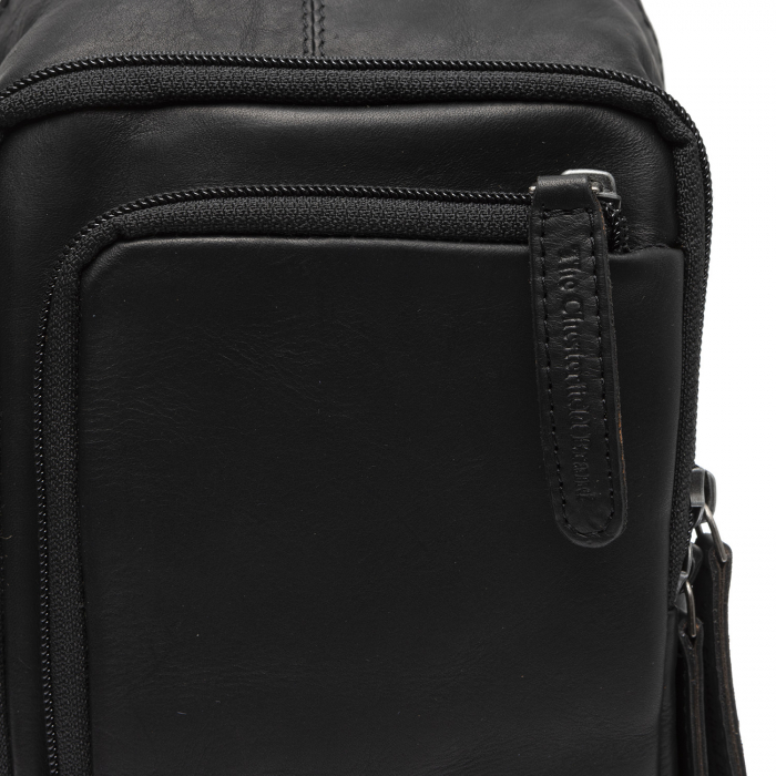 Geanta crossbody, The Chesterfield Brand, din piele naturala, Riga, Negru [4]