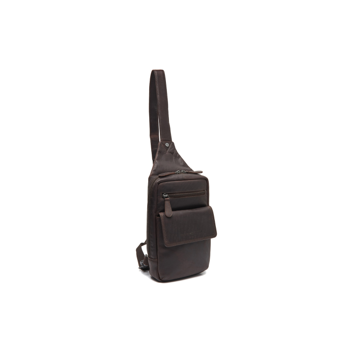Geanta crossbody, The Chesterfield Brand, din piele naturala, Turelle, Maro inchis [1]
