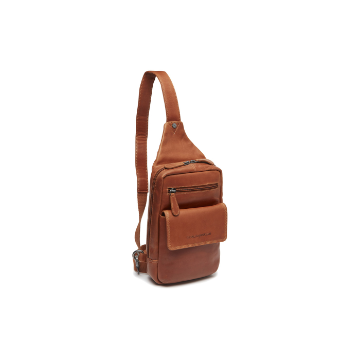 Geanta crossbody, The Chesterfield Brand, din piele naturala, Turelle, Maro coniac [2]