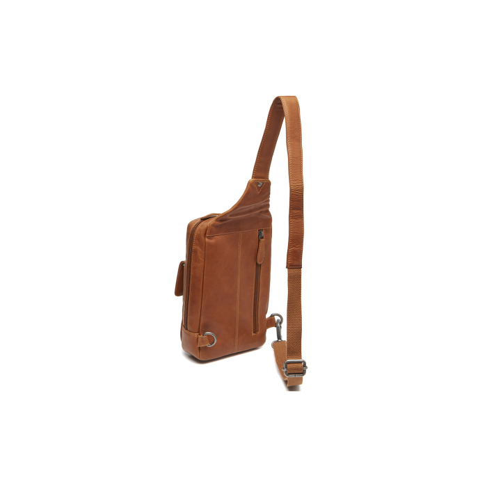 Geanta crossbody, The Chesterfield Brand, din piele naturala, Turelle, Maro coniac [7]