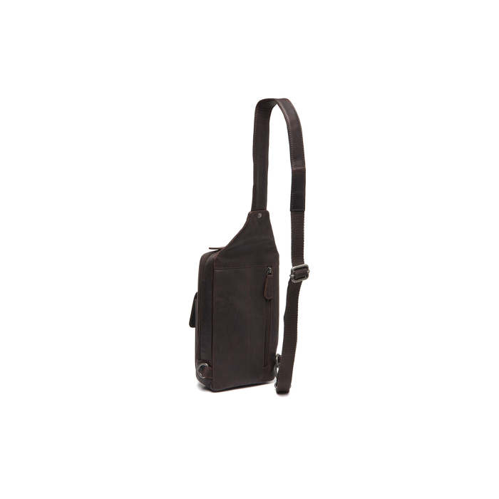 Geanta crossbody, The Chesterfield Brand, din piele naturala, Turelle, Maro inchis [6]
