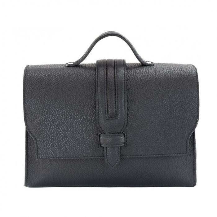 Geanta dama din piele naturala, model 221, Negru [2]