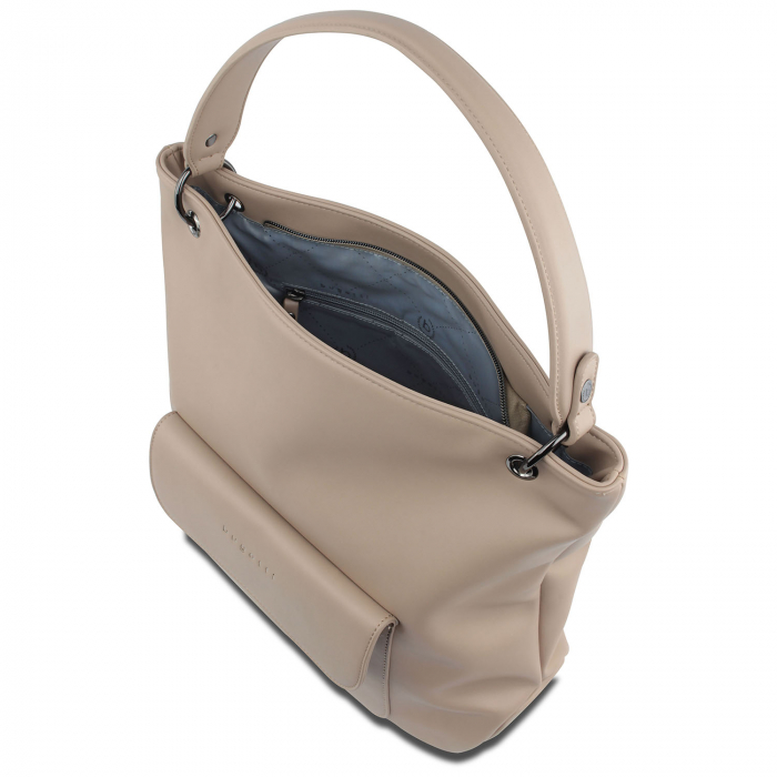 Geanta dama, bugatti, piele ecologica, seria Almata Hobo 496659, Nisipiu [5]