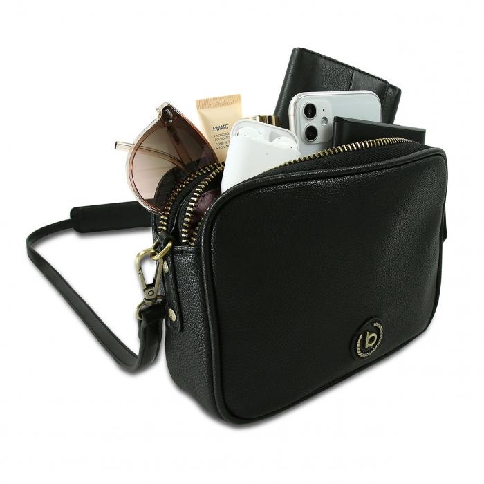 Geanta dama crossbody Bugatti, Passione, Negru [6]