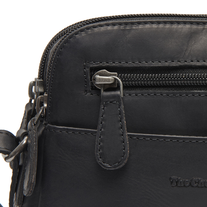 Geanta dama crossbody, piele naturala, The Chesterfield Brand, Vionne, Negru [5]