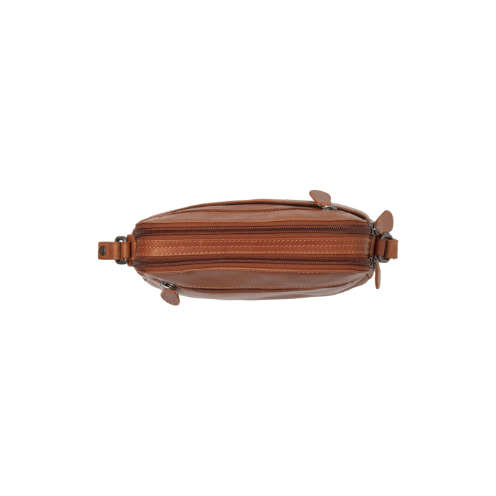 Geanta dama crossbody, piele naturala, The Chesterfield Brand, Vionne, Maro coniac [3]