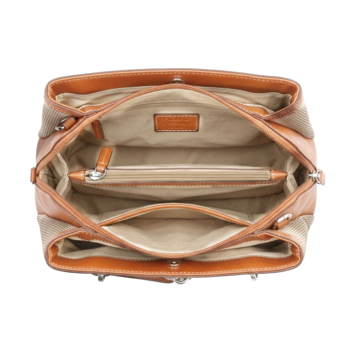 Geanta de dimensiuni mici, de dama, de umar, Picard, colectia Nizza 3357, Cookie Bej [3]